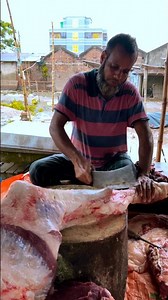 amazing satisfying paya beef cutting#shortsfeed #viral