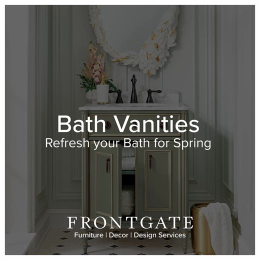 Vanities with versatility. Shop now! | Frontgate