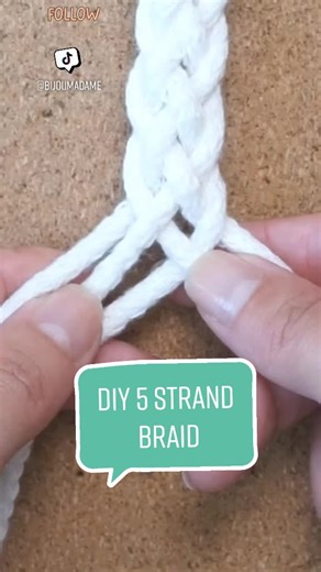 DIY 5 Strand Braid Tutorial: Step-by-Step Macrame Bracelet Guide