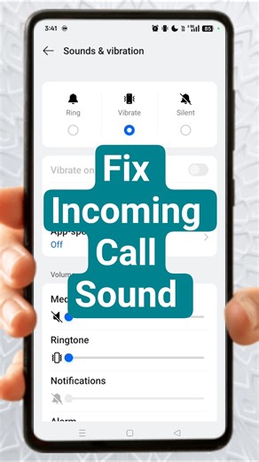 Fix Incoming Call Sound Not Working on Android #shorts #viral #youtubeshorts #shortvideo