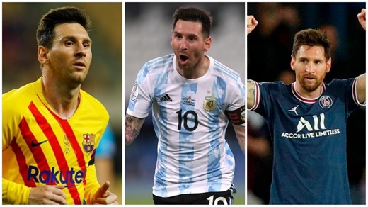 LOS 10 MEJORES GOLES DE MESSI EN 2021
