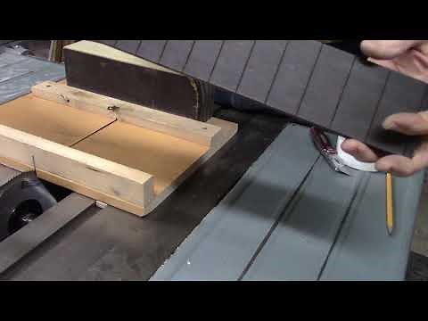 Slotting a Fretboard