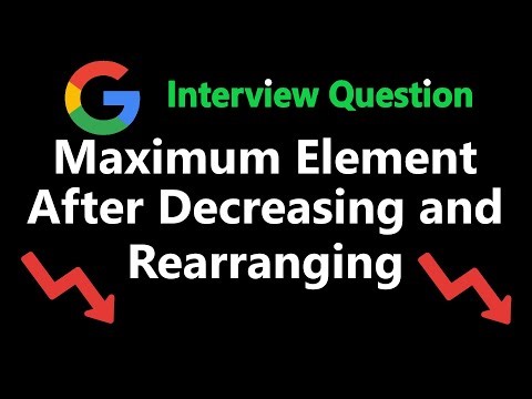 Maximum Element After Decreasing and Rearranging - Leetcode 1846 - Python