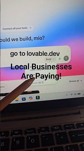 Stop overcomplicating it. Open Lovable.dev and build your first website today. #lovablepartner