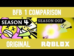 BFB 1 - (Original Vs Roblox)