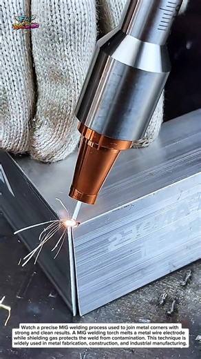 Amazing MIG Welding Corner Joint Technique | Satisfying Metal Welding Process