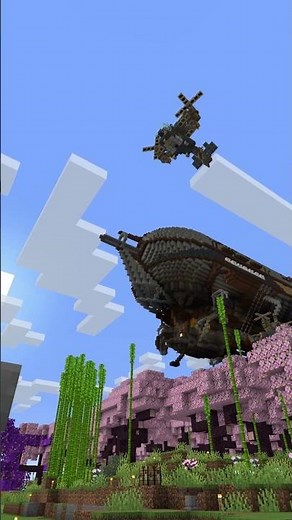 Brotherhood of Steel enters Minecraft #createmod #minecraft #aeronautics
