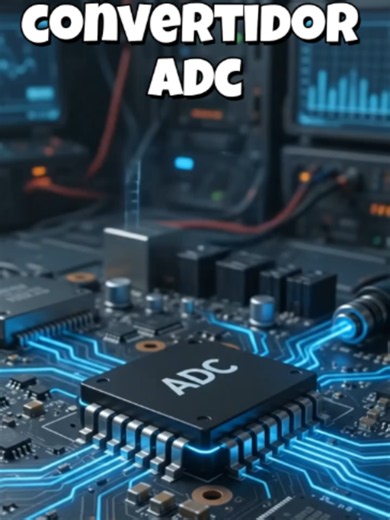 🤯 ¿Cómo entiende un Arduino el mundo real? | Parte 3 ¿Cómo puede un Arduino saber si hace calor, si hay mucha luz o incluso detectar un sonido? 🤖⚡ La respuesta está en el Convertidor ADC (Analog to Digital Converter), un circuito esencial que transforma señales analógicas en datos digitales para que microcontroladores como Arduino, ESP32 y STM32 puedan interpretarlas. 🎬 Esta es la Parte 2 de una serie de 3 Shorts donde descubrirás cómo funciona este componente y por qué está presente en casi 