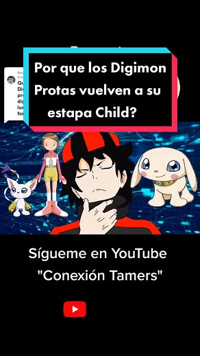 ¿Por qué los Digimon de los protagonistas vuelven a su etapa Child?