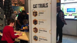 1.3K views · 34 reactions | The holiday season is officially underway at the Caterpillar Visitors Center! Over 100 kiddos listened to #1 New York Times Best Selling Author Sherri Rinker read “Goodnight, Goodnight, Construction Site,” and “Construction Site on Christmas Night.” Santa was there, too! | Caterpillar Visitors Center | Facebook