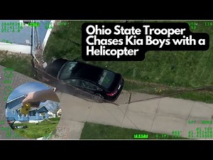 Kia Boys Can't Outrun Ohio State Highway Patrol & Helicopter