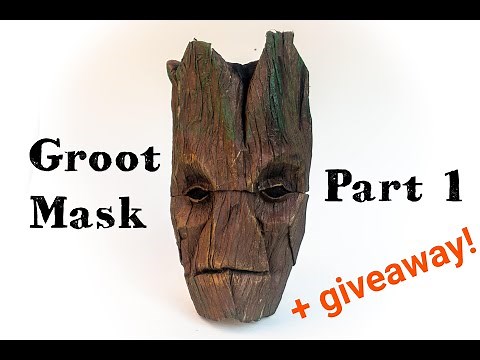 Groot mask tutorial - part 1: preparing the paper