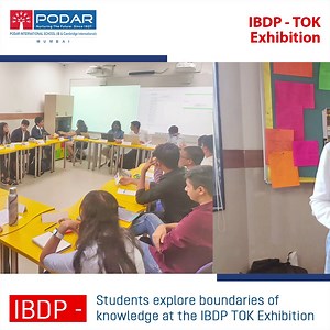 Experience the Podar Difference in IBDP Education, where we nurture skills, ignite curiosity, and shape global citizens. At Podar, education goes beyond grades, empowering students to thrive in a dynamic world. Join Podar and discover the transformative journey that awaits you! 🌍✨ . . #PodarIBDP #LimitlessPossibilities #EducationBeyondGrades #AdmissionsOpen #podarinternationalschool #IB #santacruz #cambridgeinternational #holisticeducation | Podar International School-IB & Cambridge Internation