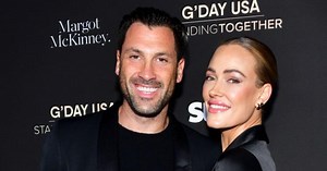 'DWTS' Peta Murgatroyd Recreates Rihanna's Halftime Show With Husband Maks and Son Shai
