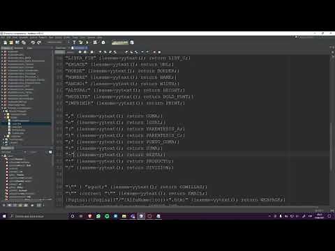 Analizador Léxico en java con Jflex