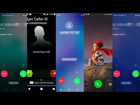REALME GT7 VS SONY E4 VS XIAOMI 12T VS XIAOMI CHILD VS REALME 12 PRO incoming calls