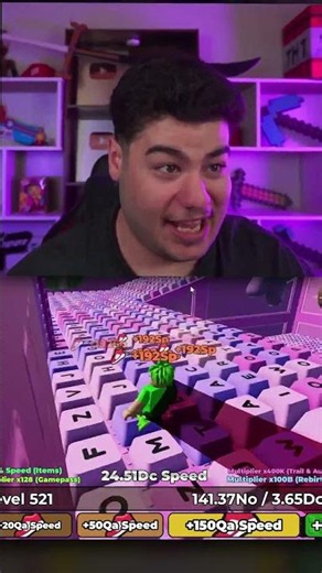 Roblox: I Finished the Entire Second World! In the Keyboard Map 😱🔥 | Roblox +1 Speed Keyboard Escape
