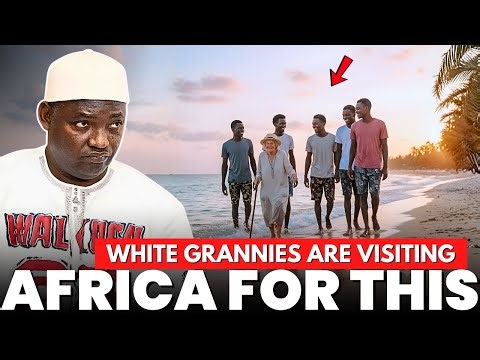 Why Older Western Women Are Flocking to African Beaches – Truth Exposed!