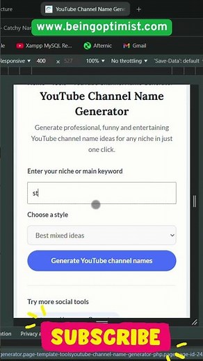 YouTube Channel Name Generator | Create Unique Channel Names Fast