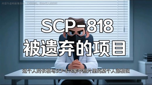 【研究员小E】SCP-818 被遗弃的项目