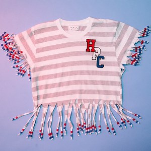 77K views · 571 reactions | Are you With Her? The fringe tee isn't just an AWESOME DIY project, it's the perfect way to show your support (after registering to vote, of course)! | Teen Vogue | Facebook