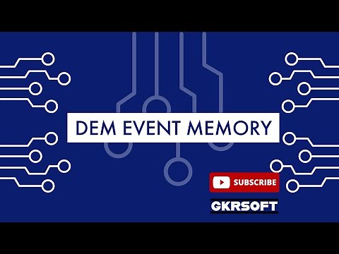 DEM EVENT MEMORY | DEM | DEM MEMORY | AUTOSAR