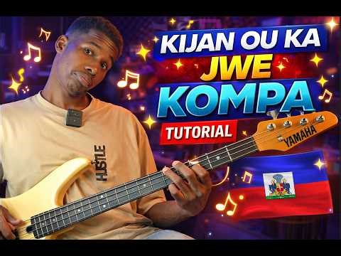 Guitar bass KOMPA- Palacios dadou - Apran jwe Guitar Bass - Tutoria