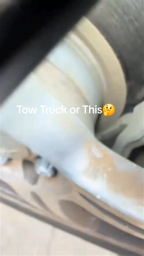 Haven Glow Club on Instagram: "Tow truck… or this? Bad lower control arms. Unsafe. Fixed on the spot. No tow needed. #lowercontrolarm #suspensionrepair #mobilemechanic #carproblems #reels"