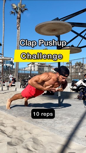 45K views · 3.3K reactions | CLAP Pushup Challenge 5 variations + 2...