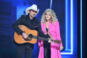 Carrie Underwood, Tim McGraw, and Peyton Manning Team Up with Brad Paisley for His Latest Video