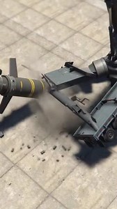 Delayed Shockwave Levelled Heavy Machines in Seconds | Military CGI | Missile Zone