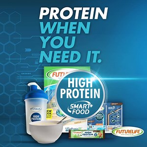 New Look - Same great taste! Start your day the smart way! Whether it's in a shake, a bowl or a smoothie - FUTURELIFE® HIGH PROTEIN Smart food™ is formulated with SmartProtein3D - a multi stage release blend of Whey, Casein Soy. FUTURELIFE® HIGH PROTEIN Smart food™ is perfect for active individuals, professional athletes, lacto-vegetarians and even the weight conscious (as part of an energy controlled, balanced meal plan). | FUTURELIFE