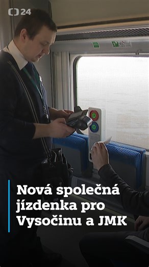 Události Brno on Instagram: "🚄 Jak funguje nový systém společných jízdenek pro Jihomoravský kraj a Vysočinu? Vyzkoušeli jsme to za vás. Tak se podívejte, ať vás nic na cestách nepřekvapí. ☝️"