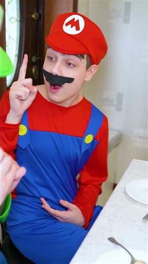 Never leave food on your plate to make Princess Peach angry #supermario #funny