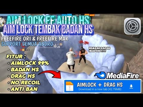FILE NEW UPDATE DRAG HS + AIMLOCK 99% NO DRAG HS TERBARU REGEDIT FF AUTO HEADSHOT TERBARU 2026