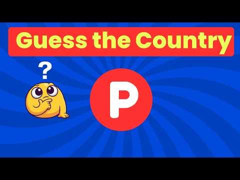 Can YOU Guess The Country By The Alphabet? 🌍 (A-V Quiz)