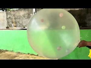 JUMBO BALLOON ROCKET ACTION UNDER THE HOT SUN 🚀🎈