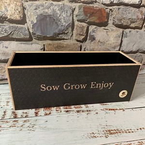 Engraved Wooden Flower Planter Box for Windowsill Gardening and Ornamentation - Etsy Canada