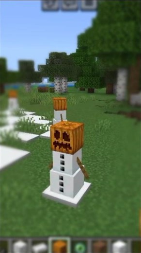 How To Make a Snow Golem in Minecraft!