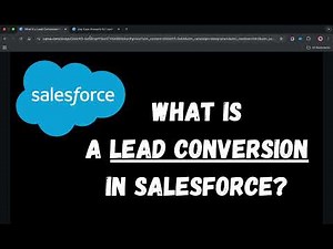 "Salesforce Lead Conversion Made Simple: Step-by-Step Guide "| Real-time admin task