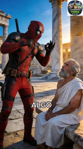 Deadpool vs Socrates en la Antigua Grecia 💀