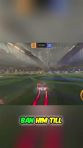 Rocket League EPIC Aerial Save & Smart Recovery! #shorts