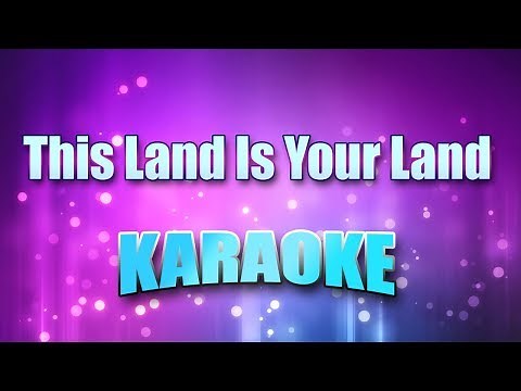 Standard - This Land Is Your Land (Karaoke & Lyrics)
