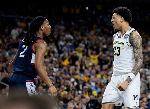 PHOTOS: Michigan basketball takes down UConn, wins national championship