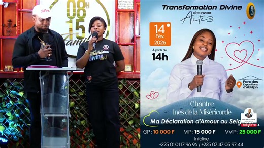 SERVITEUR GUY CHRIST ISRAËL / 08H15 DU 28-01-2026 / Avec Dieu nous ferons des exploits *** LA LOUANGE ET L'ADORATION VECUES AUTREMENT... *** Pour tous renseignements et informations contactez : 225 07 77 77 06 23 | Guy Christ Israël