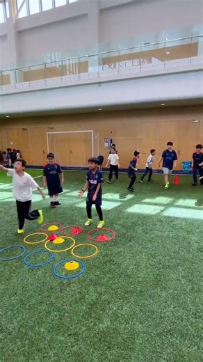Soccer, swimming, gaming, and much more at the Fares Summer Camp at Princess Nourah University 💙❤️💪🏻