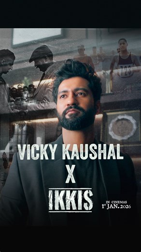 Instant Bollywood on Instagram: "Vicky Kaushal reminds us that age never defines bravery. Experience courage in cinemas. #Ikkis releasing on 1st Jan 2026."