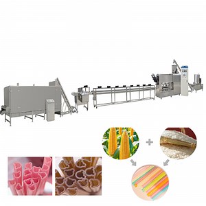 [Hot Item] Automatic Various Shapes Pasta Machine Conchiglie Fusillii Penne Extruder Making Equipment