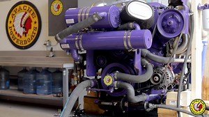 Testing the engine out of 𝘛𝘪𝘨𝘦𝘳, an Apache 20’ surface drive prototype. This modified Cadillac engine is a 6.2L LSA V8 is capable of producing over 550 horsepower. Featuring a 9.1:1 compression ratio, a stainless-steel tuned exhaust system, and 3 fuel filters including a fuel water separator, this engine is capable of pushing 𝘛𝘪𝘨𝘦𝘳 in excess of 70 mph. Due to operating in a high salt environment, 𝘛𝘪𝘨𝘦𝘳 is serviced every 100-150 hours. Enjoy the startup and unobstructed view of thi