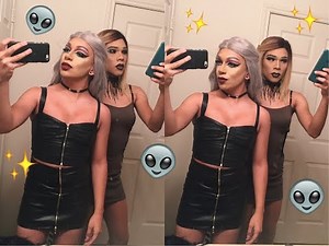 DRAG MAKEUP TRANSFORMATION | CLUB NIGHT